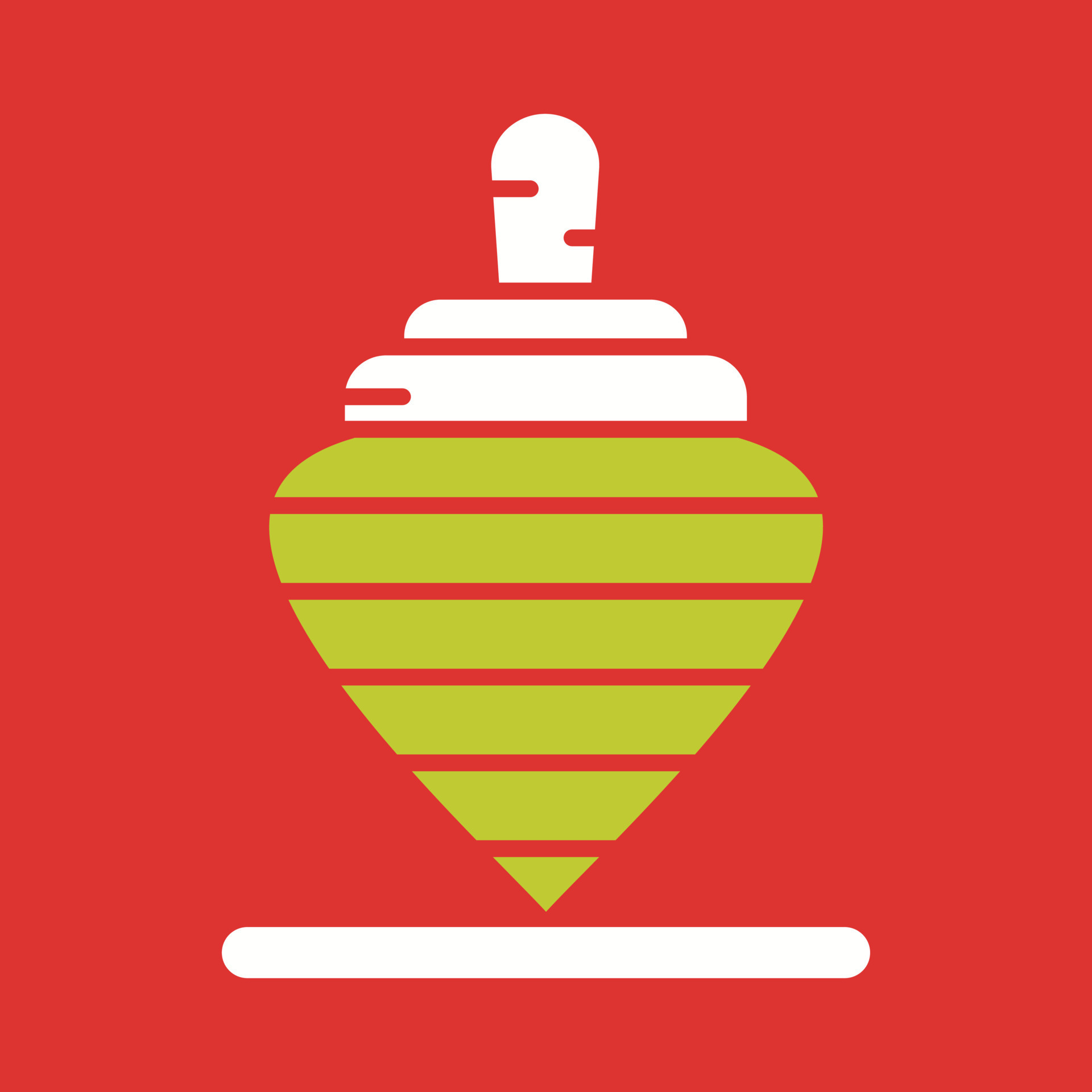 Spinning Top Vector Icon 23302127 Vector Art at Vecteezy