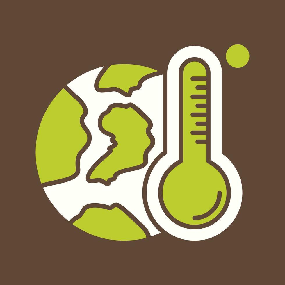 Global Warming Vector Icon