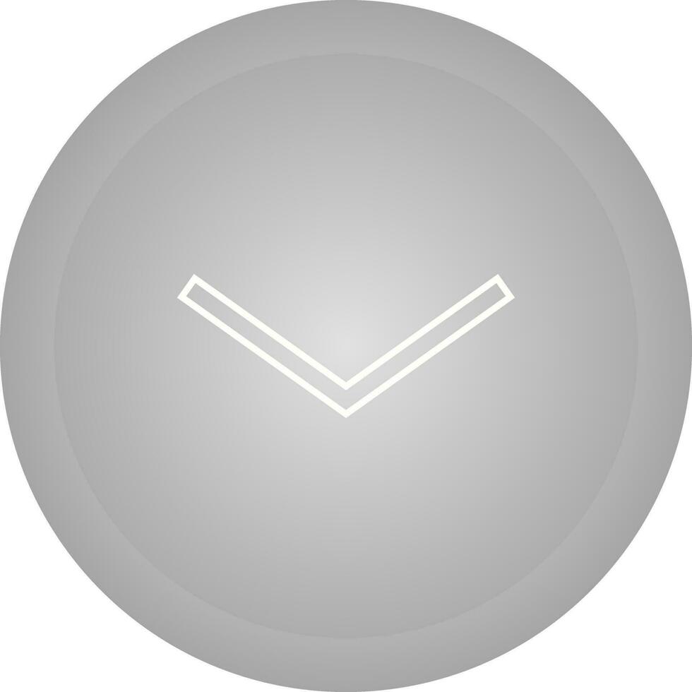 Down arrow Unique Vector Icon