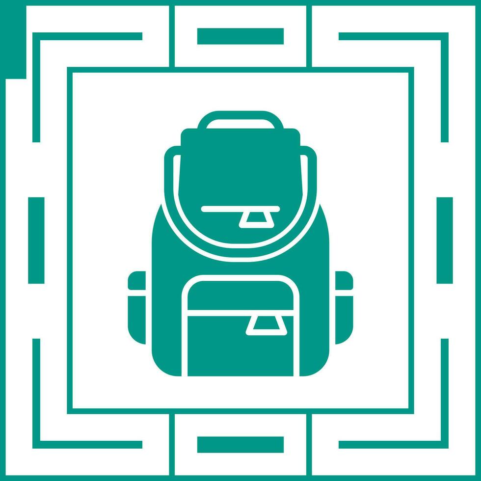 Backpack Vector Icon