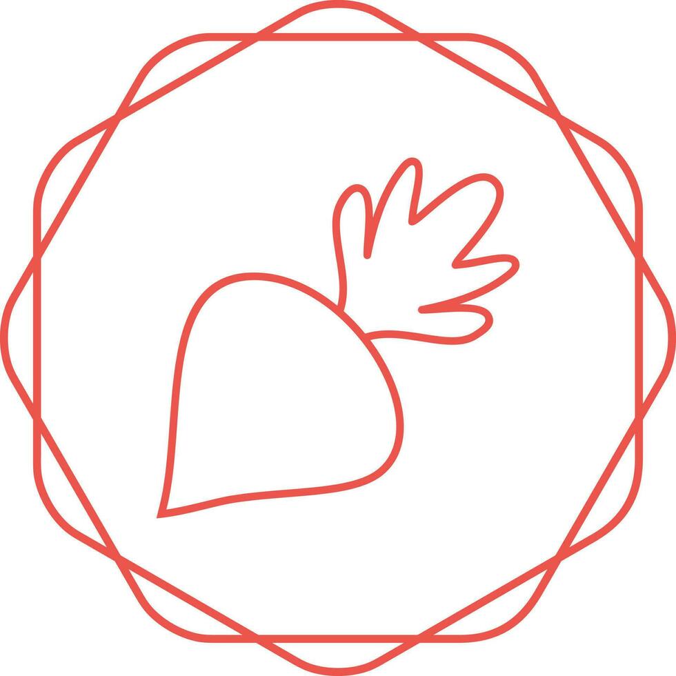 Beet Unique Vector Icon