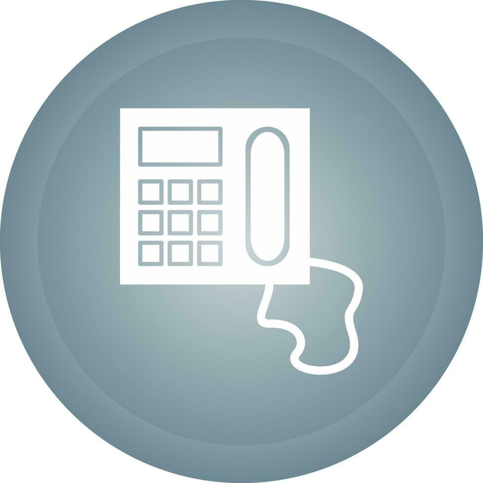 Telephone  Unique Vector Icon