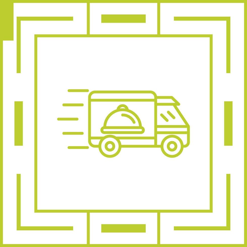 Food Delivery Vector Icon