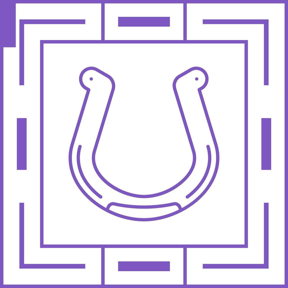 Horseshoe Vector Icon