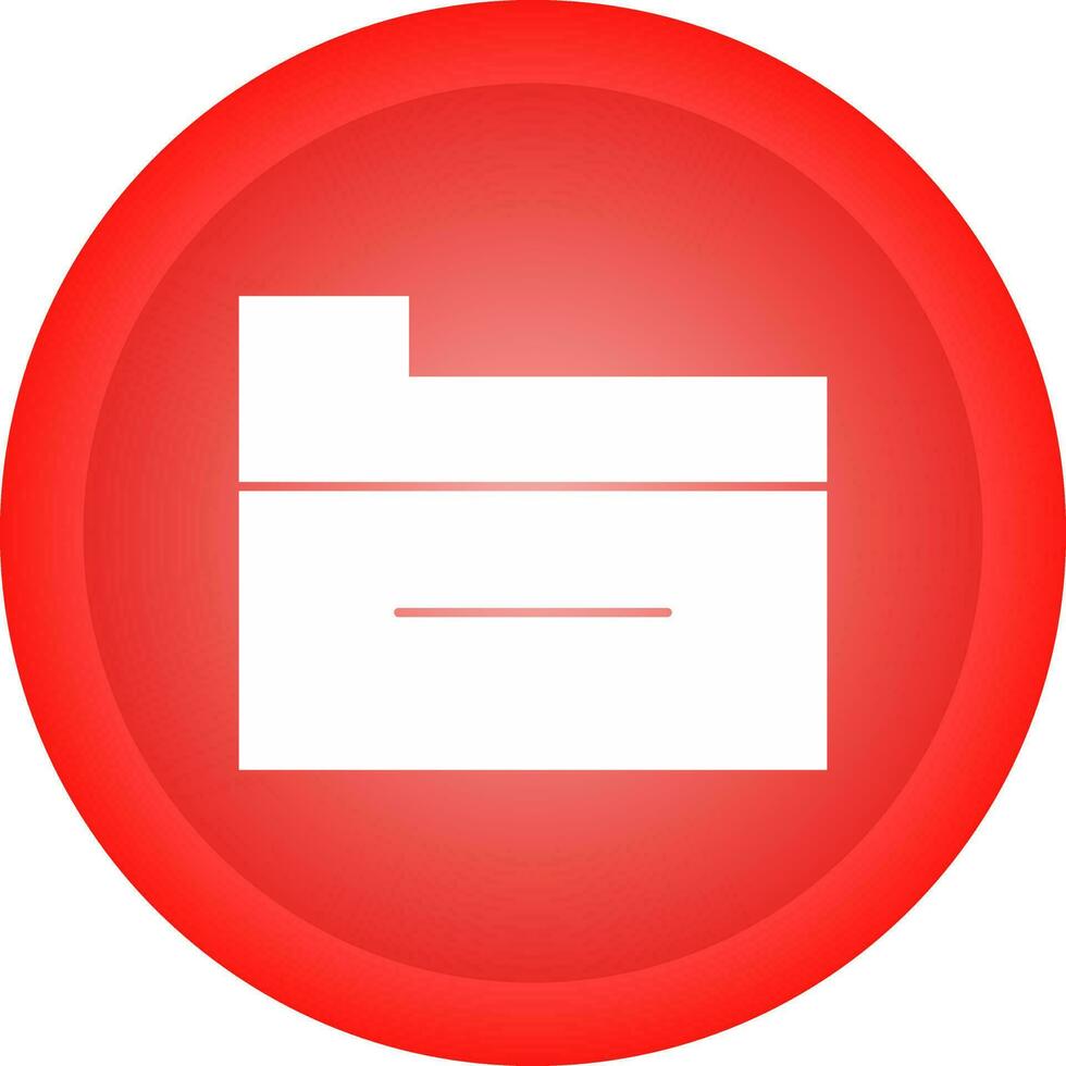 Folder Unique Vector Icon