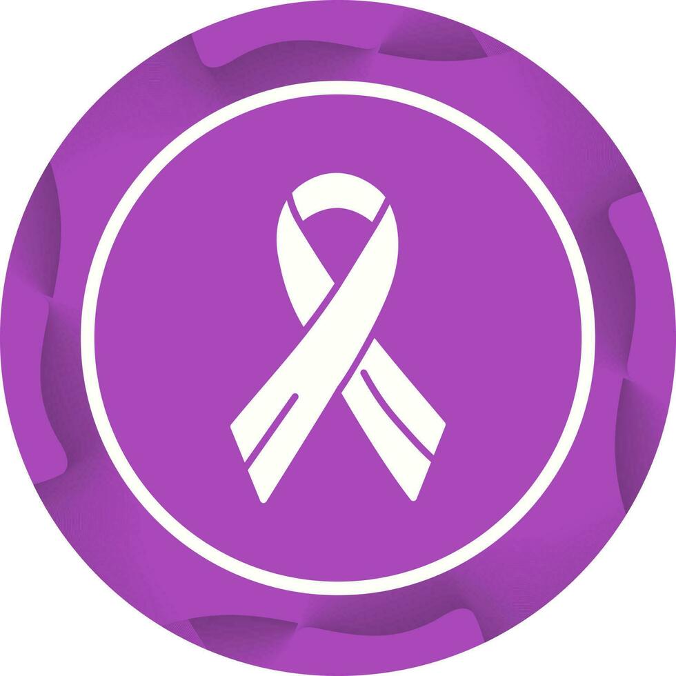 Ribbon Unique Vector Icon