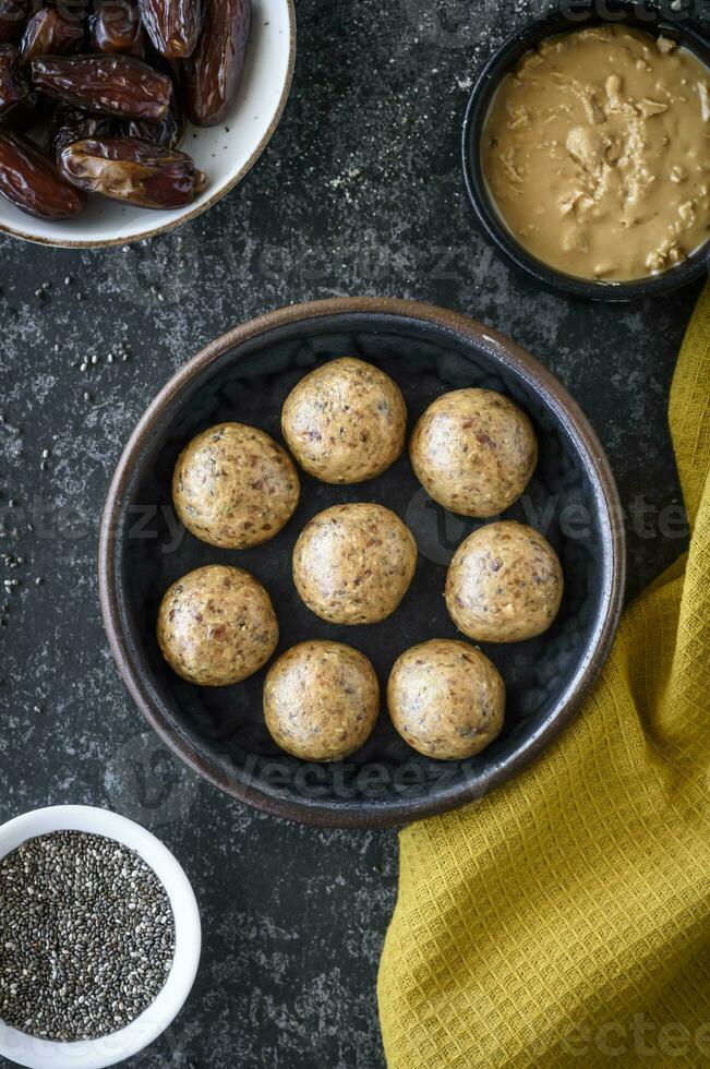 Peanuts butter balls photo