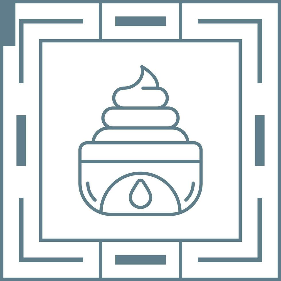 Cream Vector Icon