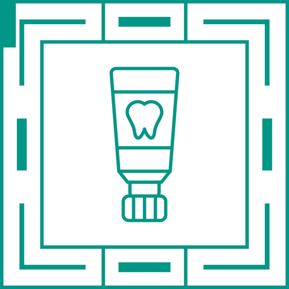 Toothpaste Vector Icon