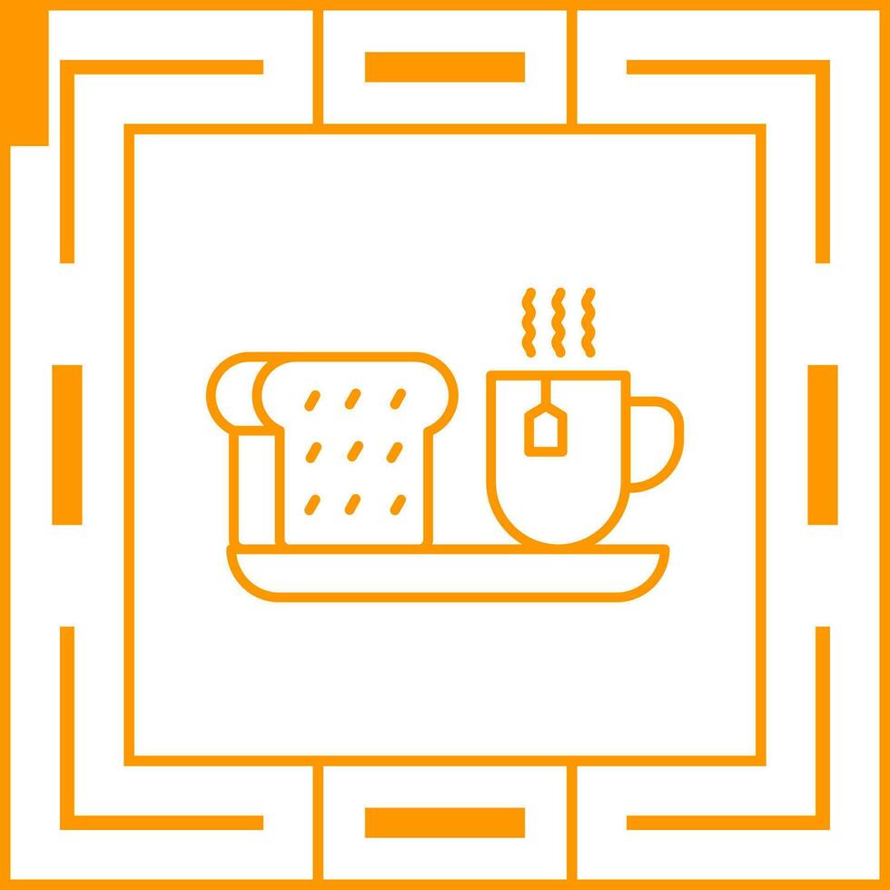 icono de vector de desayuno