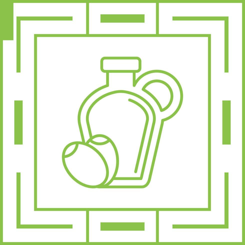 Olive Oil Vector Icon