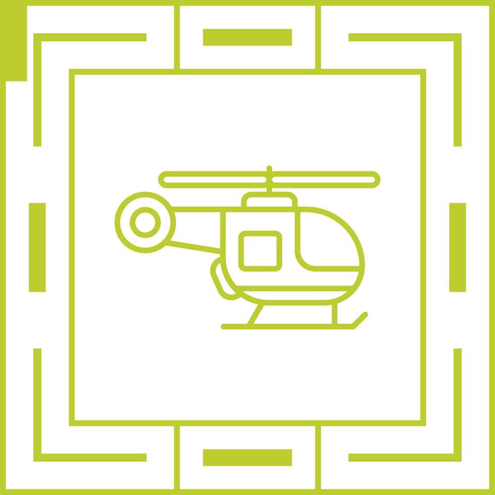 Helicopter Vector Icon