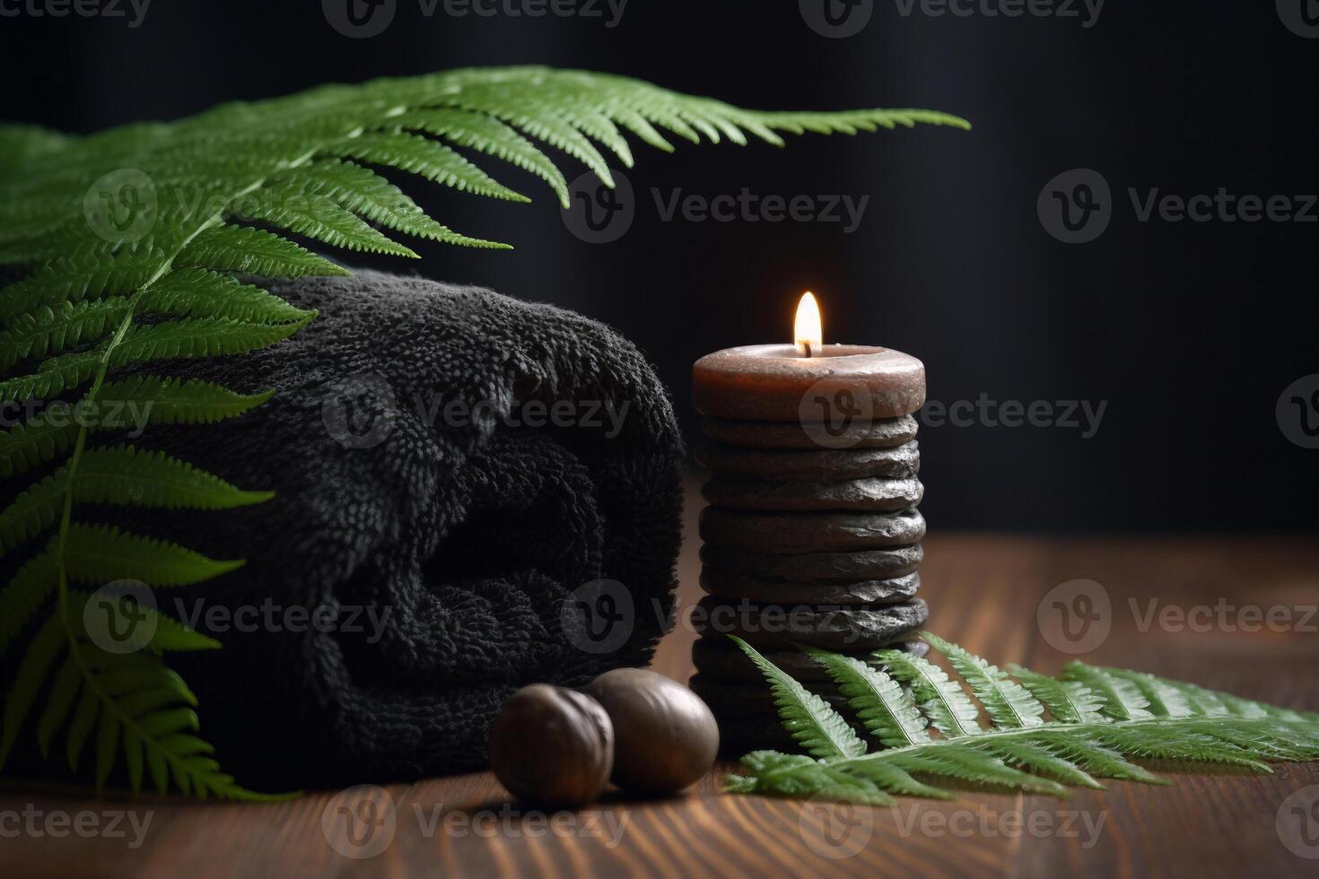 Spa composition AI Generate photo