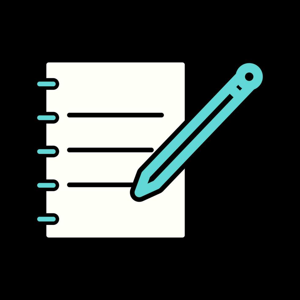 Notebook and Pen 23304571 Vector Art at Vecteezy