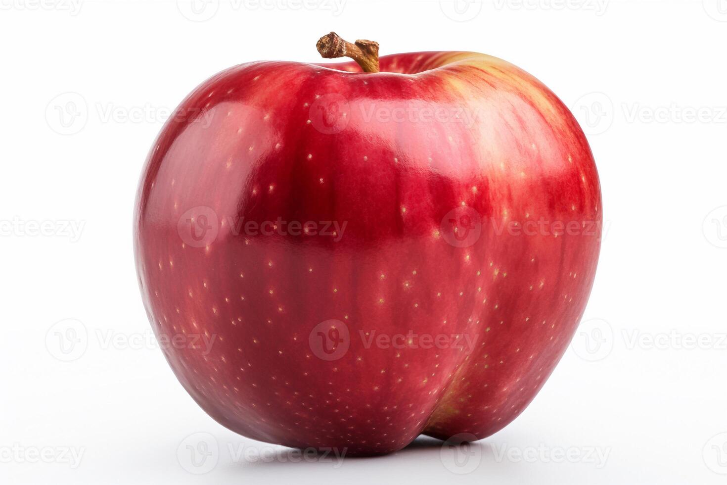 Apple isolated on white AI Generate photo