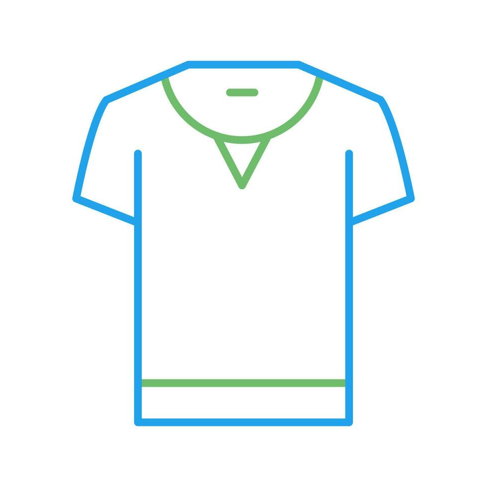 T Shirt Unique Vector Icon