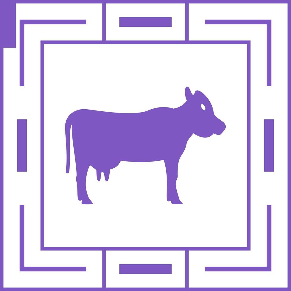 Cow Unique Vector Icon