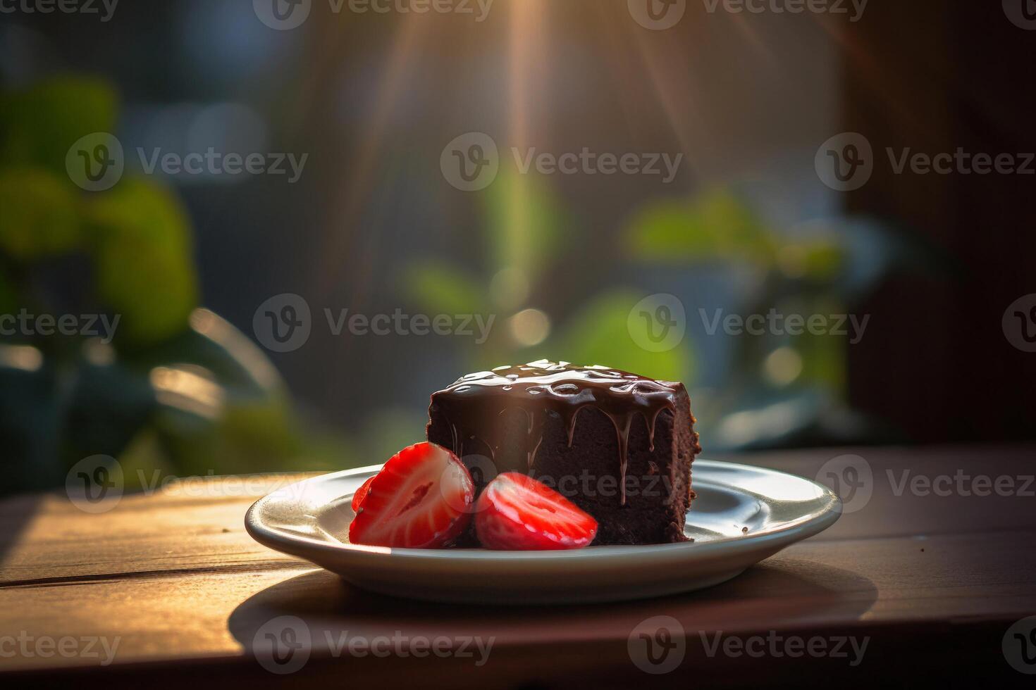 Delicious dessert AI Generate photo