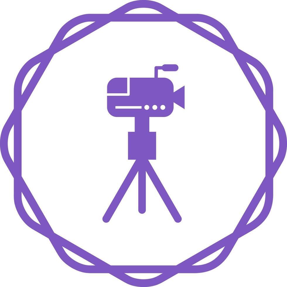 News Camera Unique Vector Icon