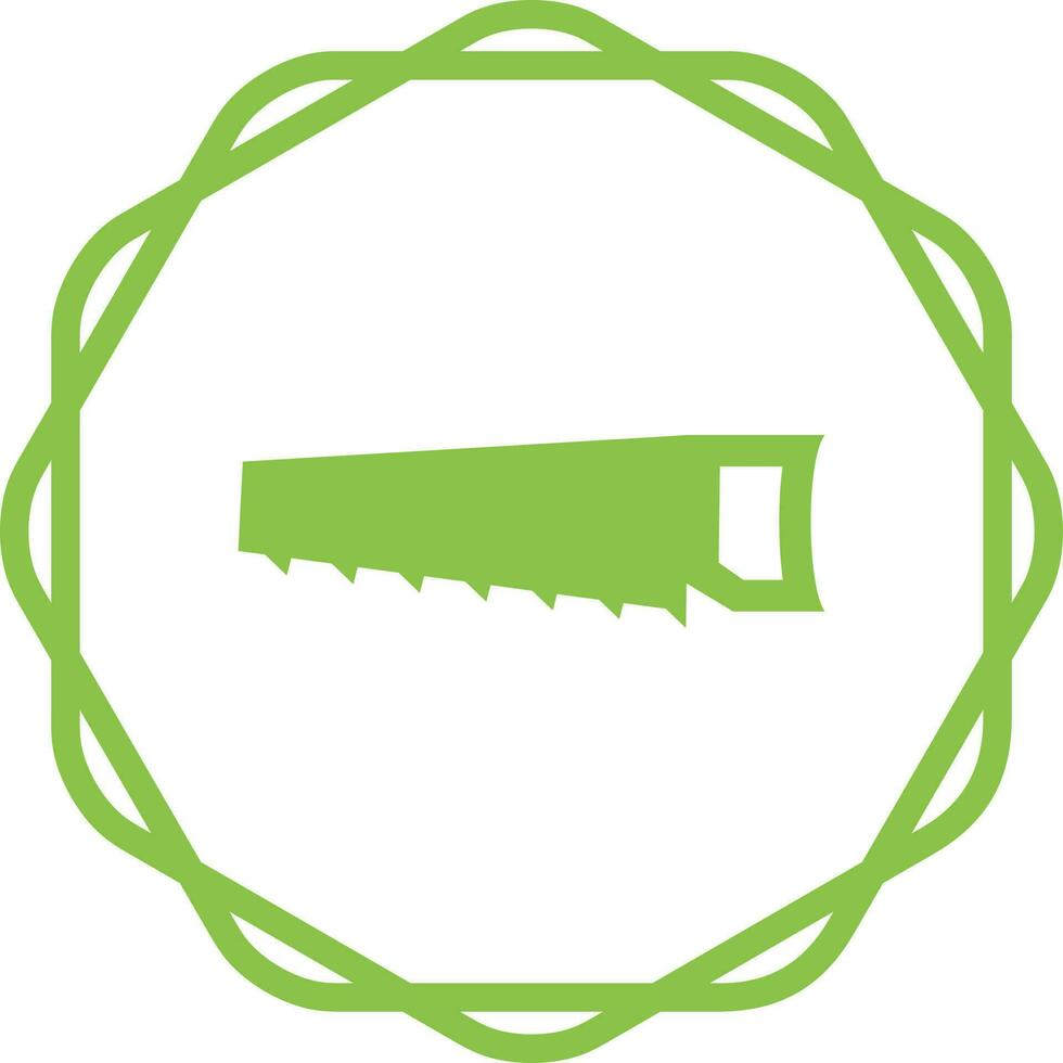 Handsaw Unique Vector Icon