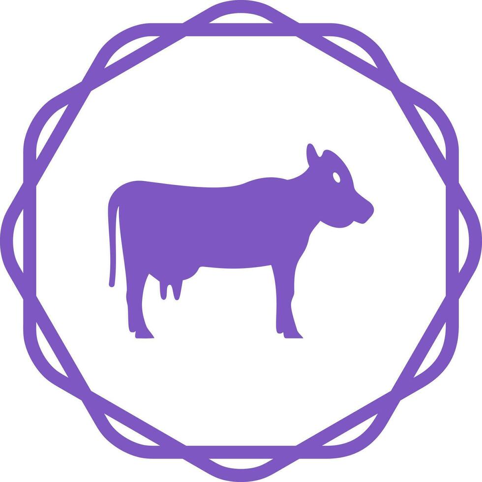 Cow Unique Vector Icon