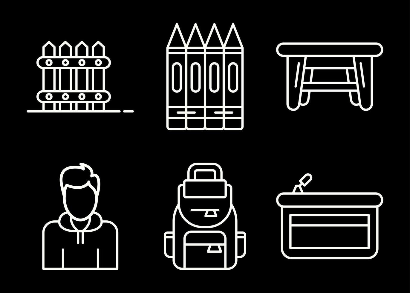 Kids Education Unique Vector Icon