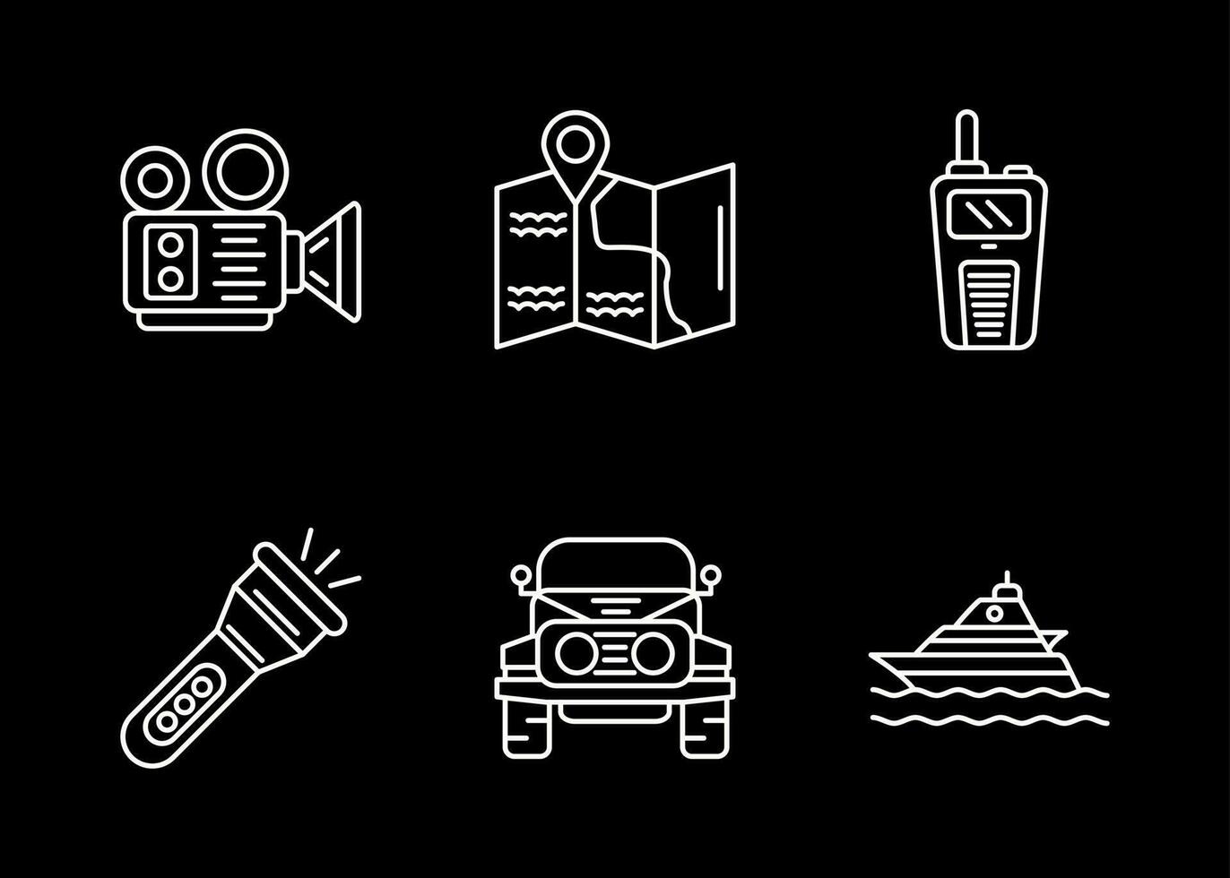 Adventure Unique Vector Icon