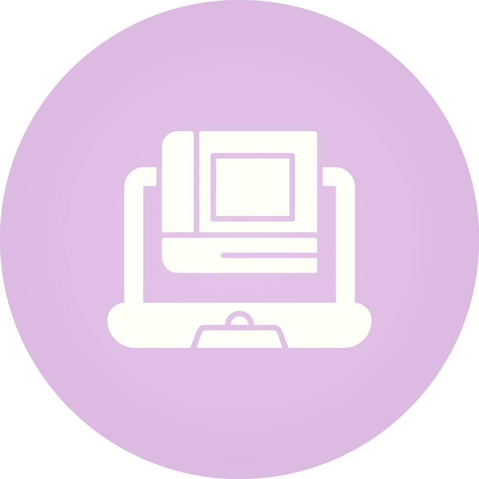 Online Learning Unique Vector Icon