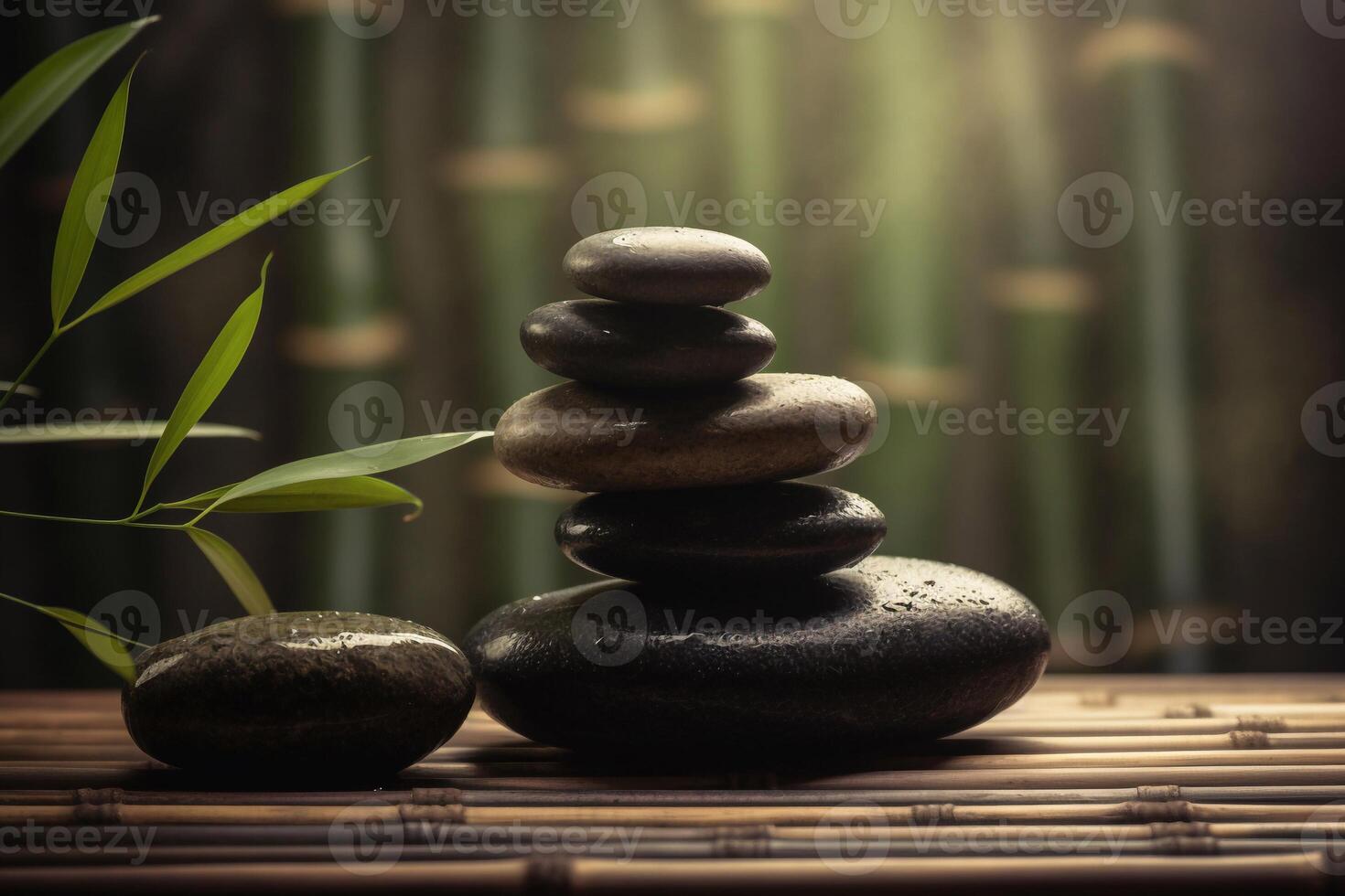 Spa composition AI Generate photo