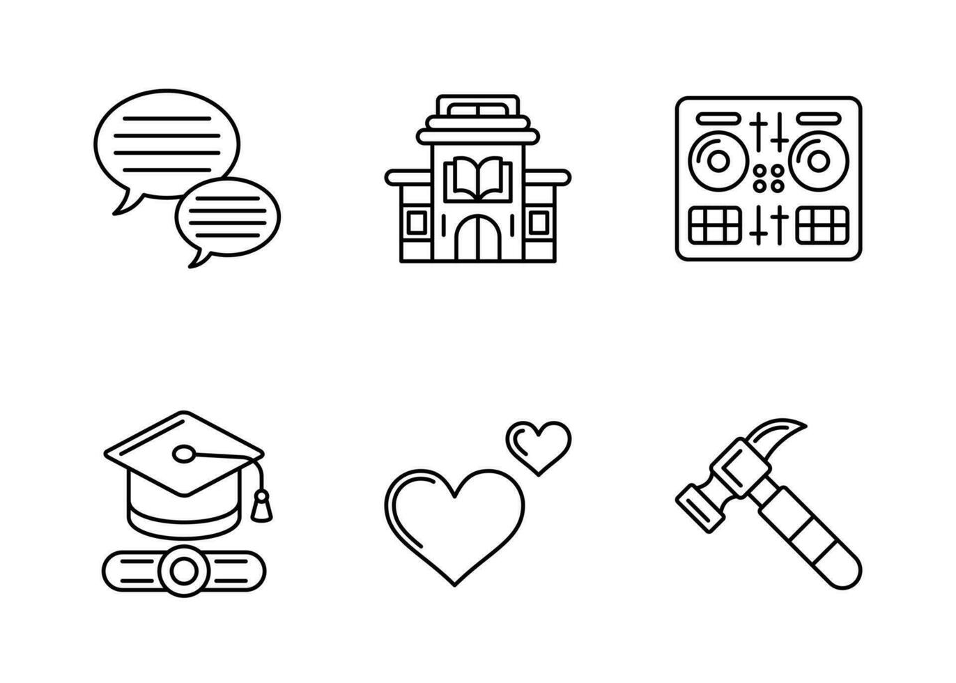 Life Skills Unique Vector Icon