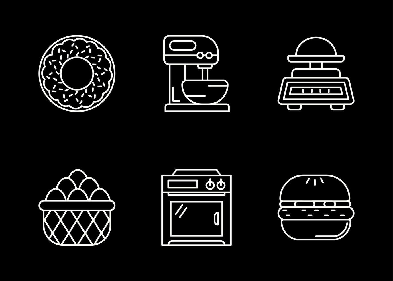 Bakery Unique Vector Icon