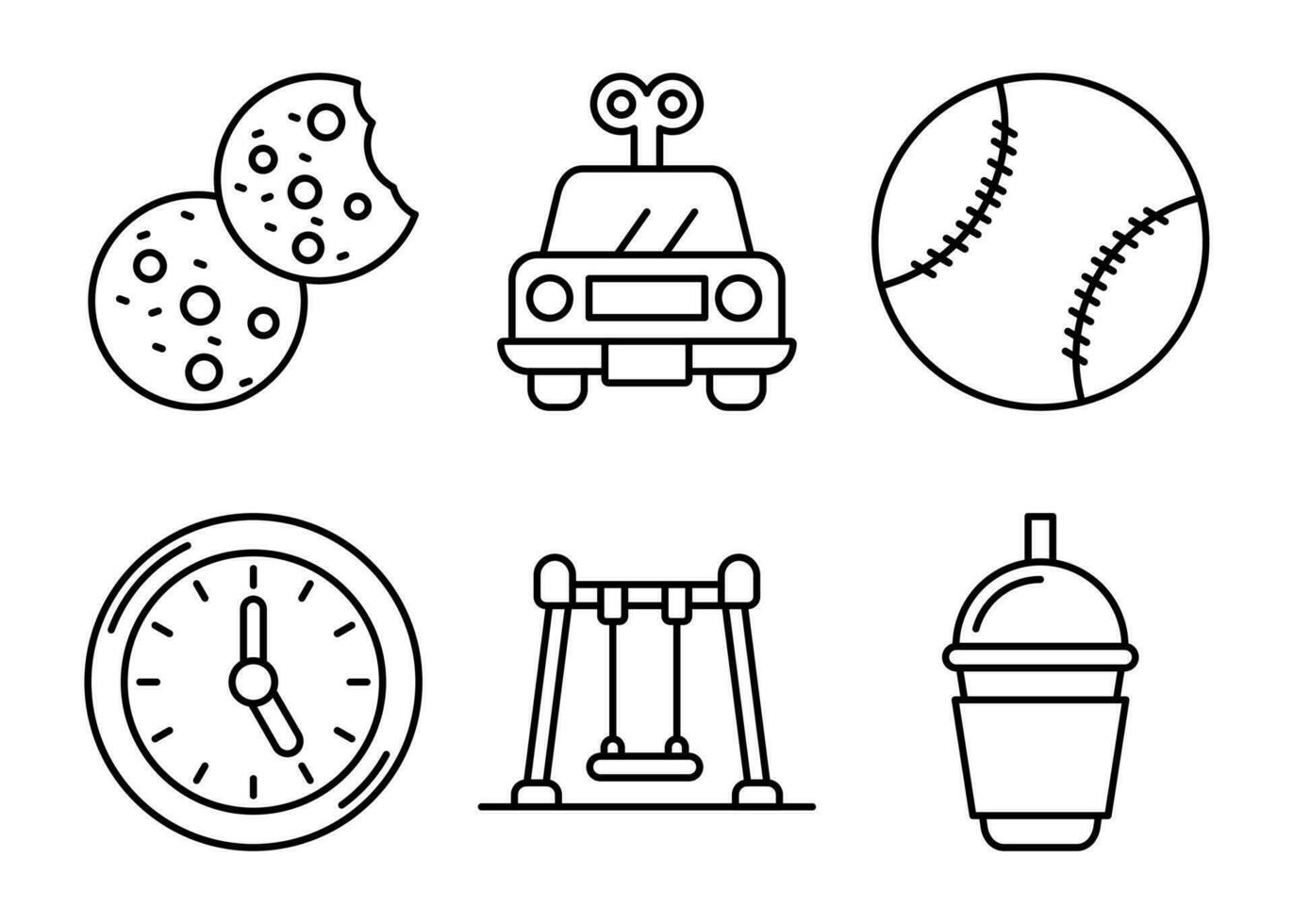Kids Education Unique Vector Icon