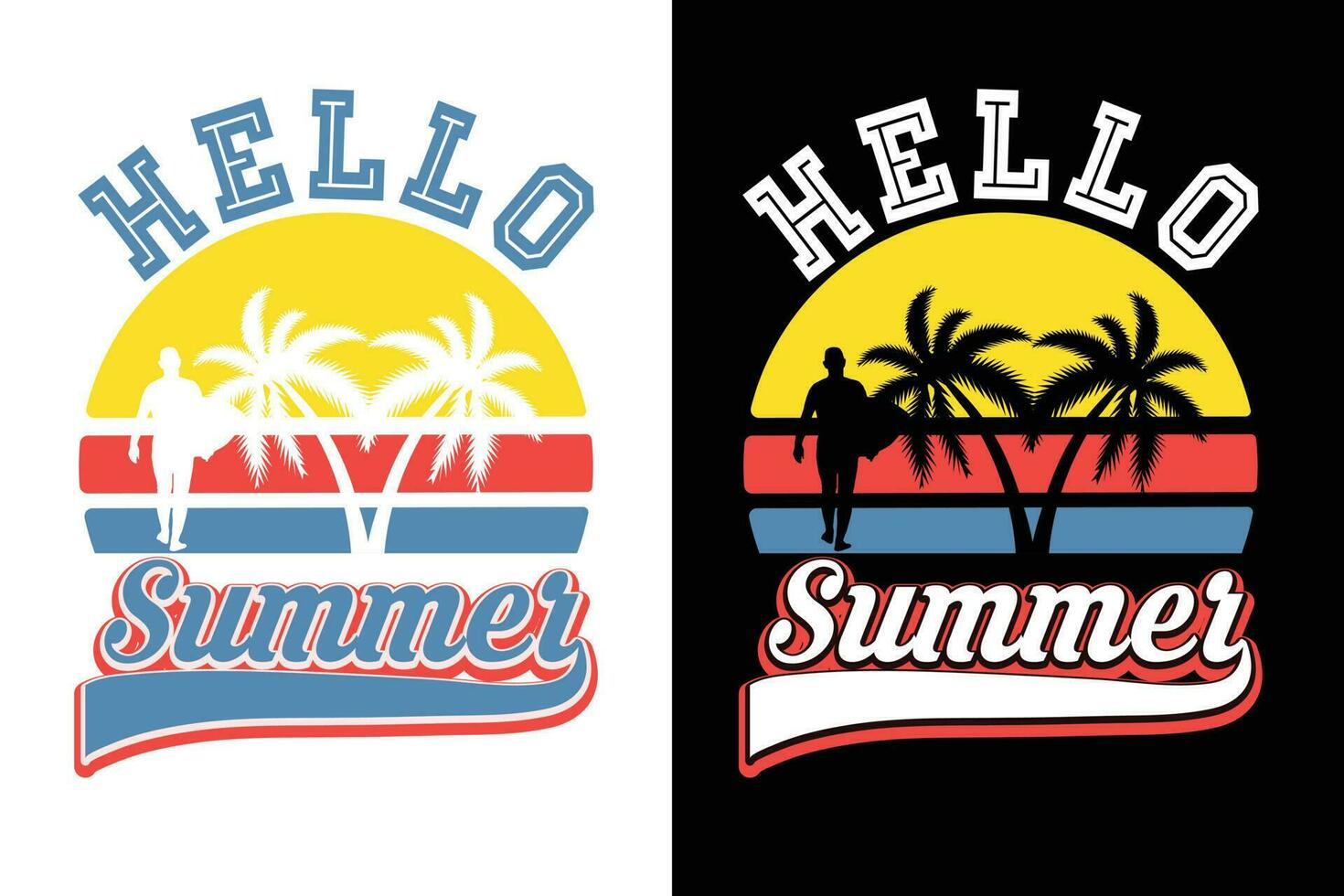 verano camiseta diseño, verano playa vacaciones camisetas, verano surf camiseta vector diseño