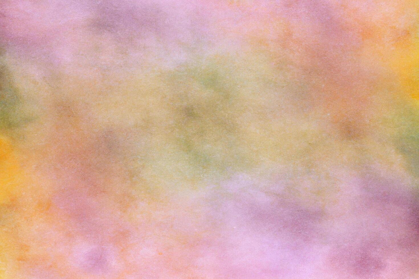 Watercolor pastel background. aquarelle colorful stains on paper. photo