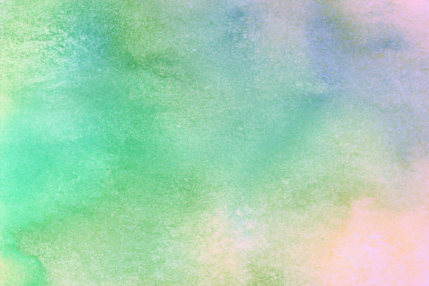 Watercolor pastel background. aquarelle colorful stains on paper. photo