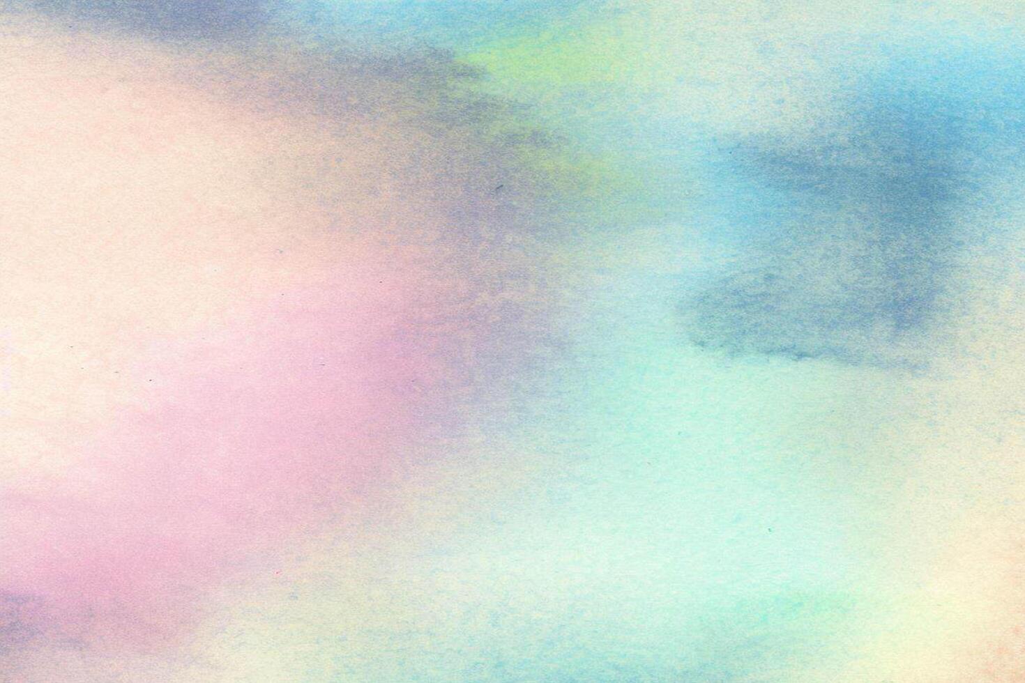 Watercolor pastel background. aquarelle colorful stains on paper. photo