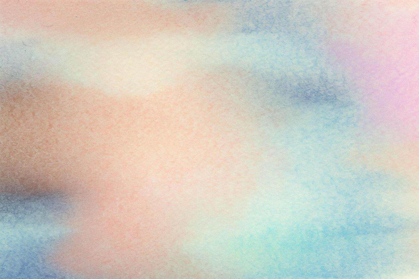Watercolor pastel background. aquarelle colorful stains on paper. photo