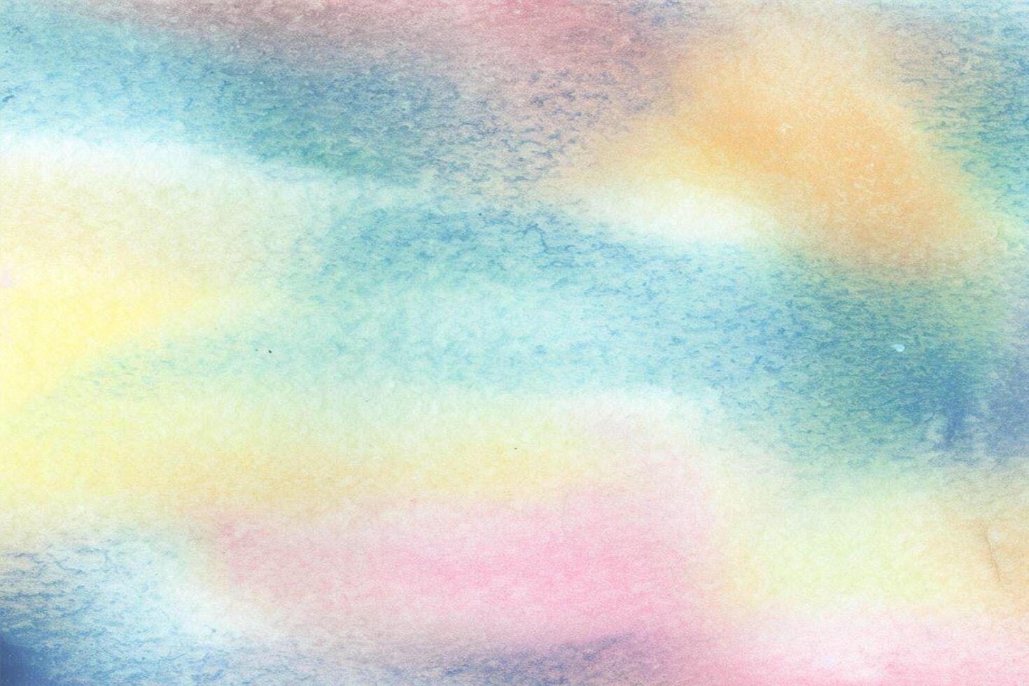 Watercolor pastel background. aquarelle colorful stains on paper. photo