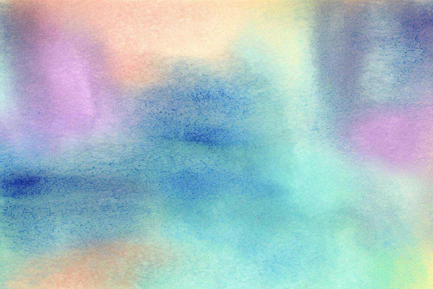 Watercolor pastel background. aquarelle colorful stains on paper. photo