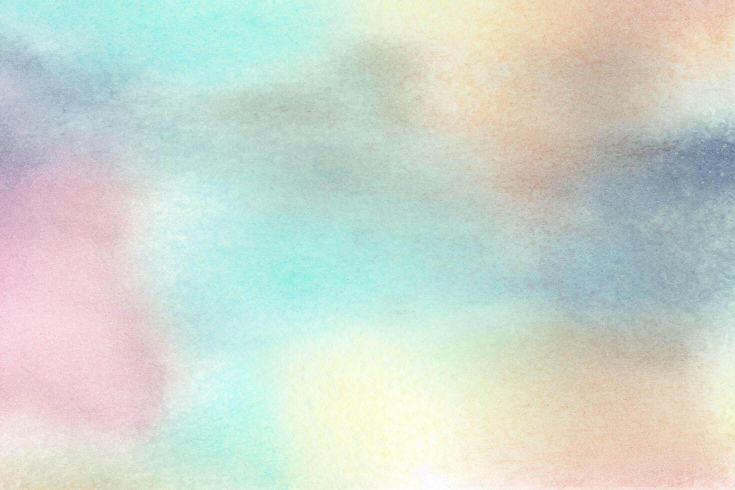 Watercolor pastel background. aquarelle colorful stains on paper. photo