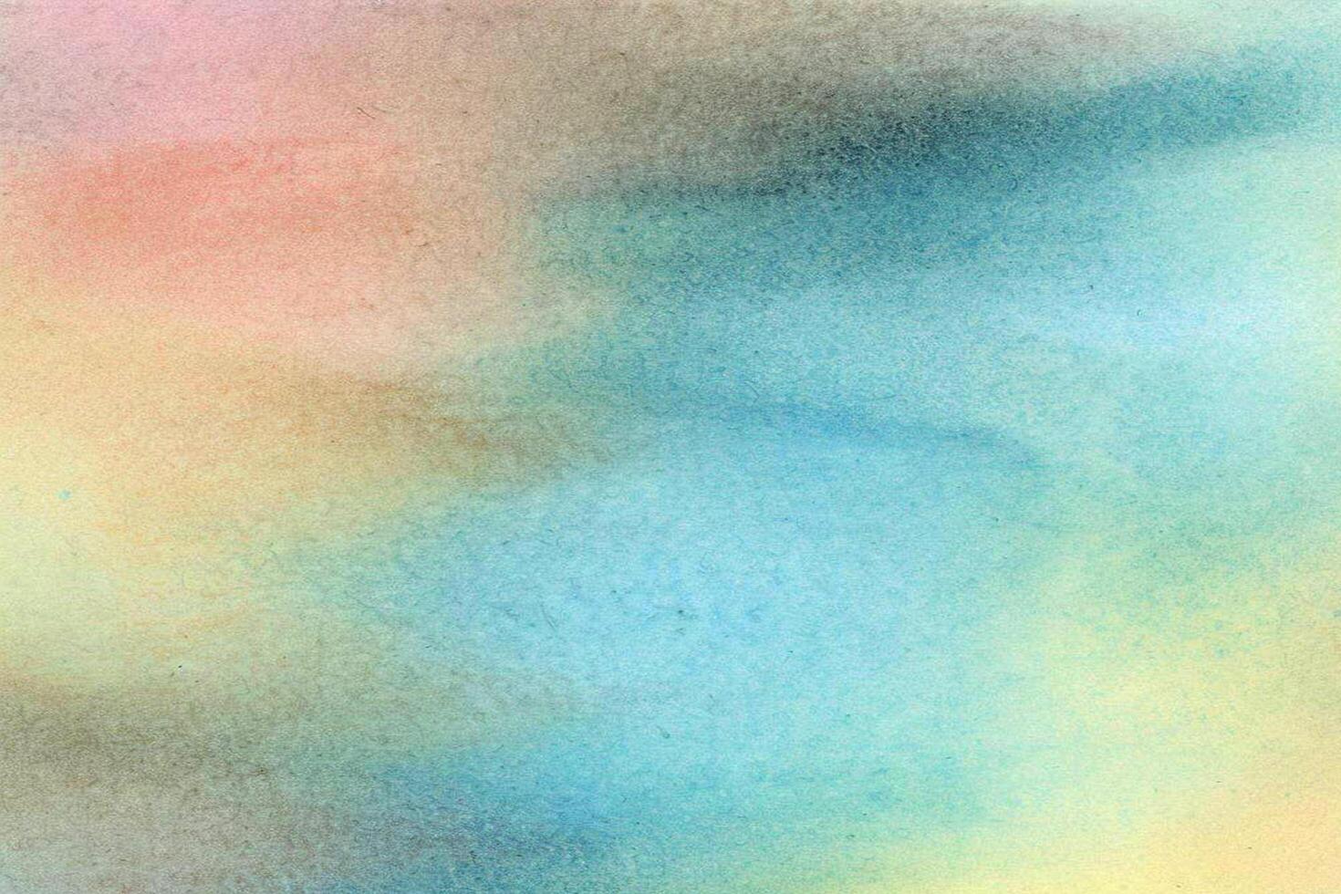 Watercolor pastel background. aquarelle colorful stains on paper. photo