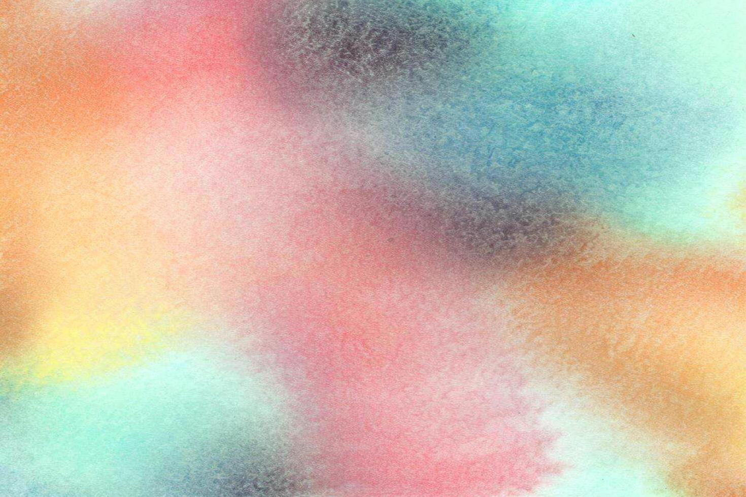 Watercolor pastel background. aquarelle colorful stains on paper. photo