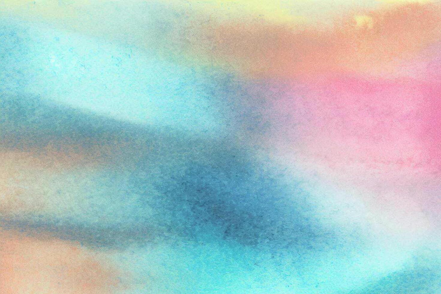 Watercolor pastel background. aquarelle colorful stains on paper. photo