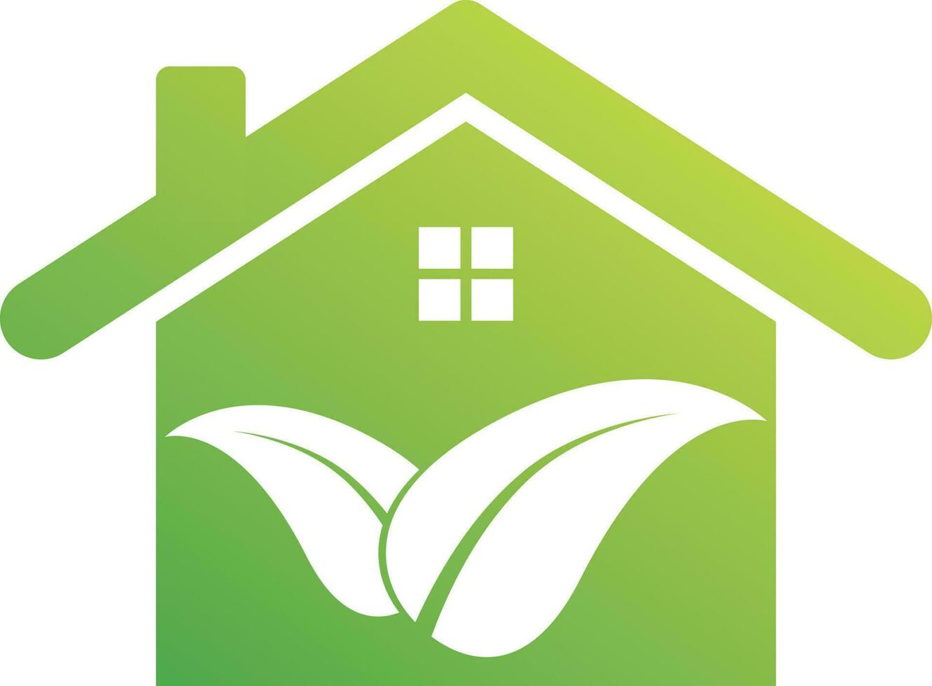 Green house icon vector
