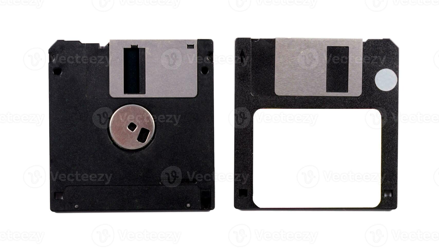 Diskette isolated on white background photo