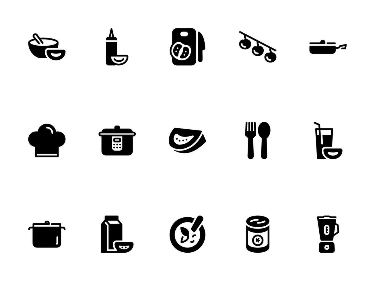 Simple vector icon on a theme food, kitchen, cooking, tomato