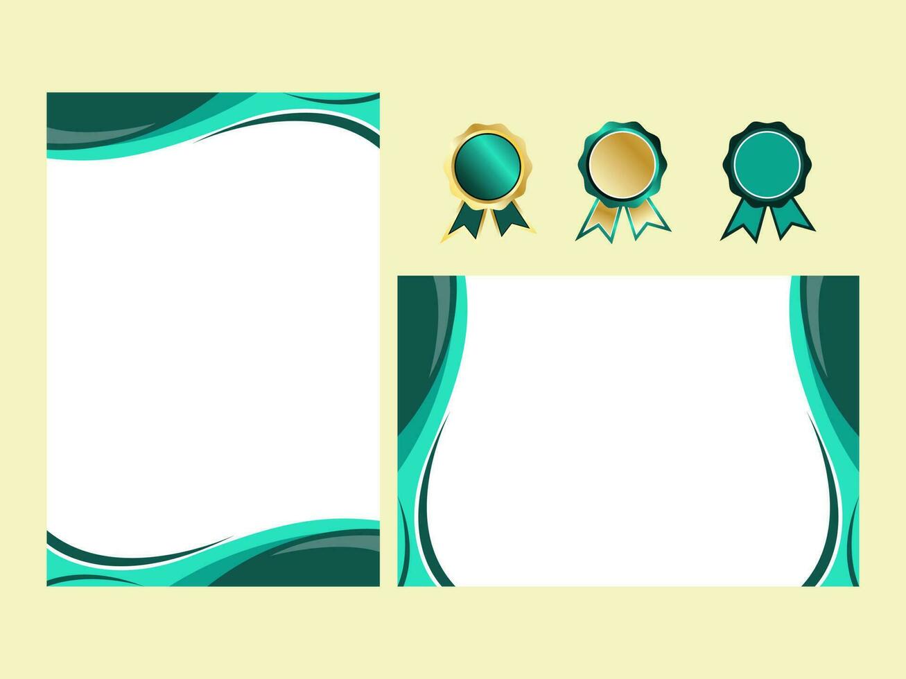 business card for your business. can also be used as an identity card vector