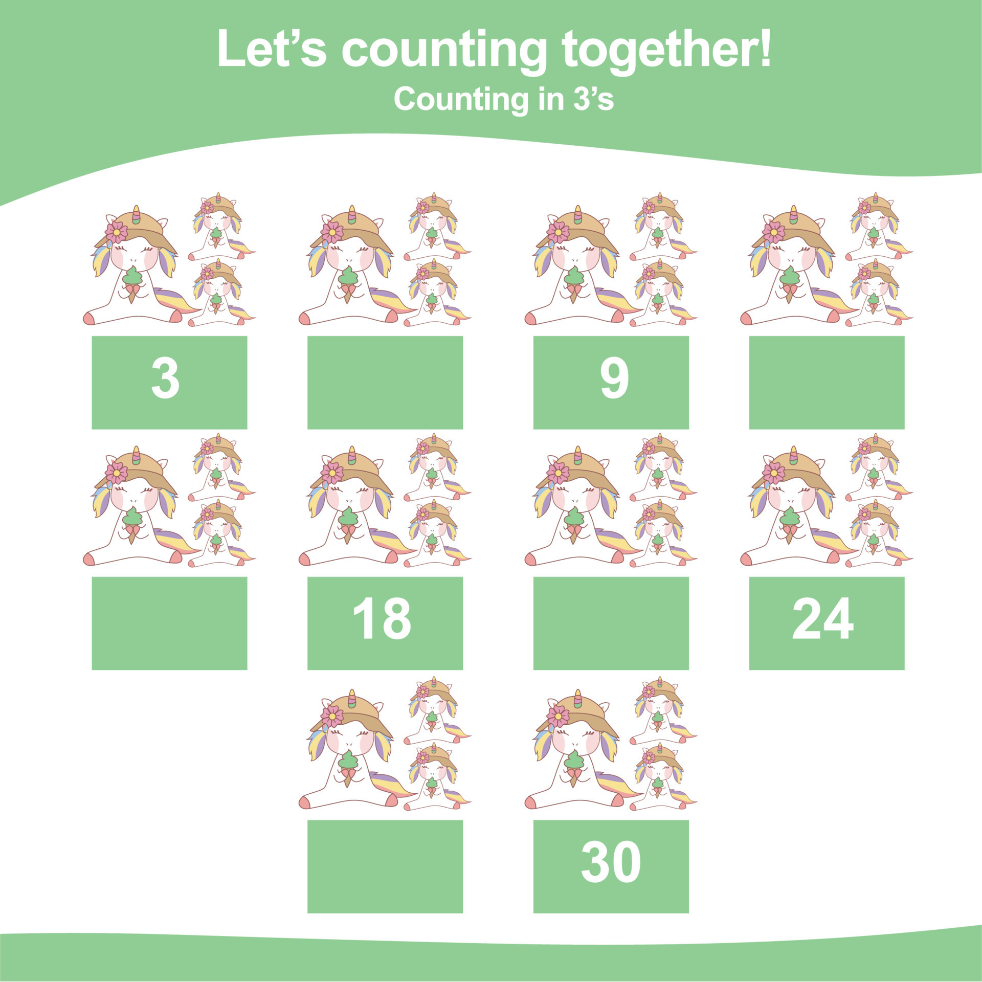 Mathematic counting worksheet. Math activity, count and write the ...