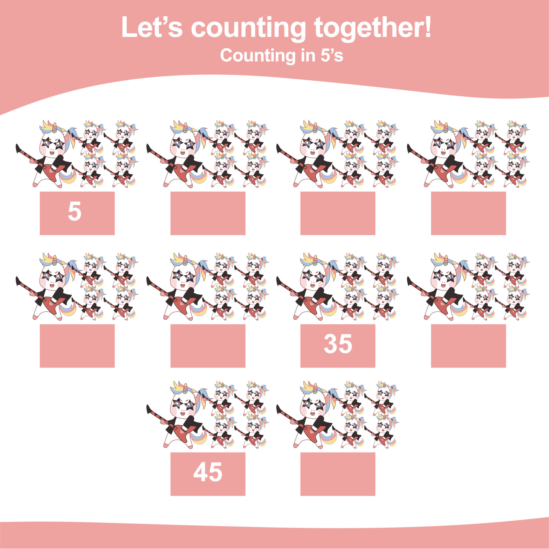 Mathematic counting worksheet. Math activity, count and write the ...