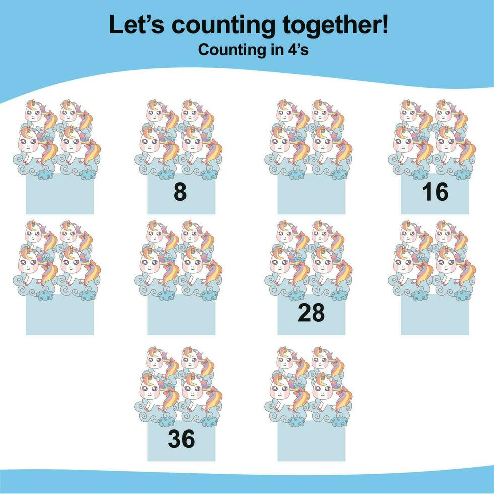 Mathematic Counting Worksheet